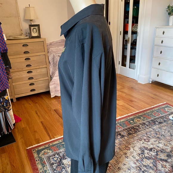 Chico's Black‎ Embroidered Tunic - Size 3 - Picture 6 of 11